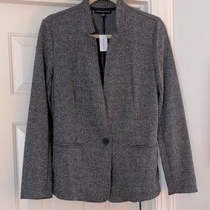 Banana Republic Factory Herringbone Blazer SZ Medium NWT